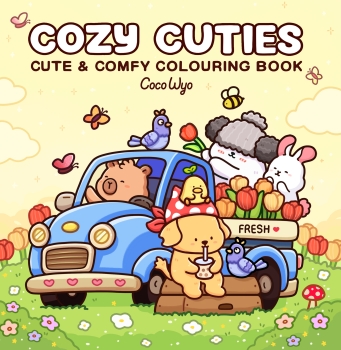 Cozy Cuties: Cute &amp; Comfy Colouring Book