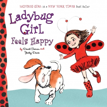 Ladybug Girl Feels Happy