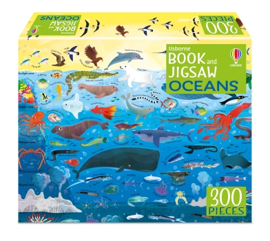 Oceans Book &amp; Jigsaw 300 Pieces