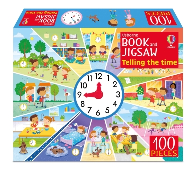Telling the Time Book &amp; Jigsaw 100 Pieces