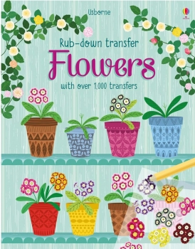 Flowers: Rub-down Transfers